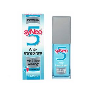 5 dniowy antyperspirant w sprayu syNeo 5 UNISEX, VEGAN, 30 ml, 1 szt.