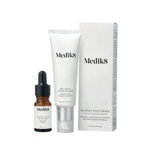 Medik8 Balance Moisturiser™ with Glycolic Acid Activator – matujący krem nawilżający z aktywatorem kwasu glikolowego 50 ml + 10 ml