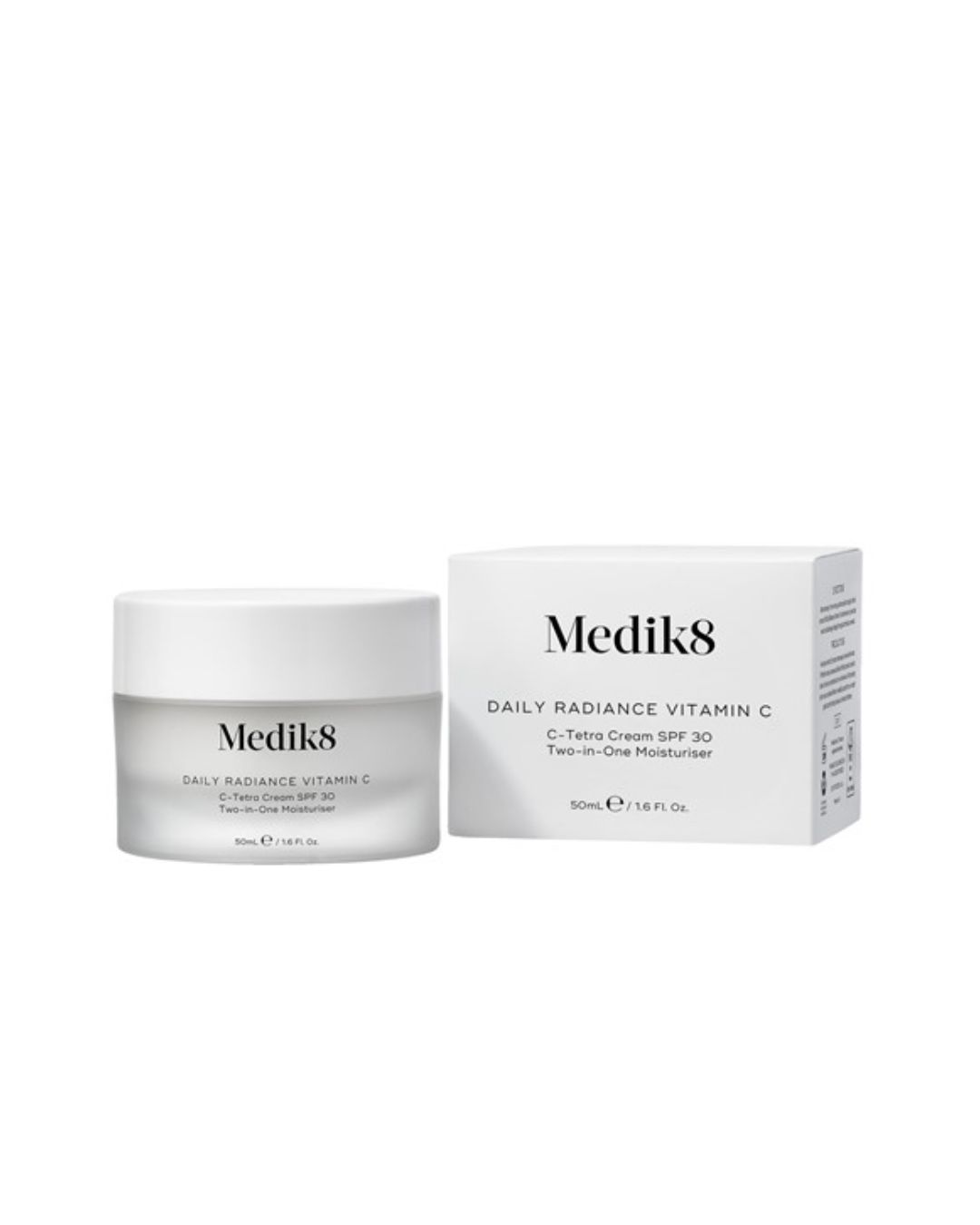 Medik8 Daily Radiance Vitamin C™ – nawilżający krem z witaminą C i ochroną przeciwsłoneczną SPF 30, 50 ml