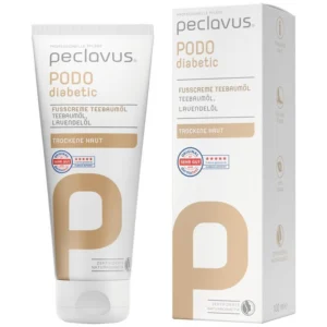 Peclavus PODOdiabetic Fußcreme Teebaumöl – krem do stóp z olejkiem z drzewa herbacianego 100 ml
