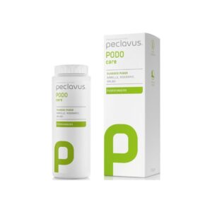 Peclavus PODOcare Fussdeo Puder – dezodorujący puder do stóp z rumiankiem, szałwią i rozmarynem 70 g