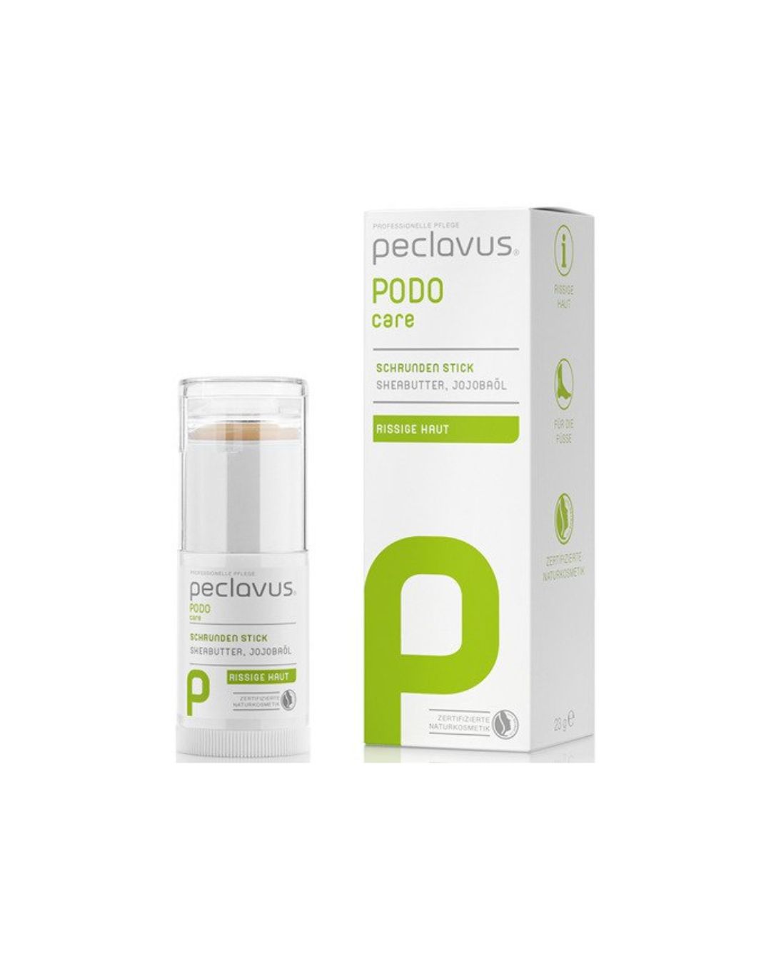 Peclavus PODOcare Schrunden Stick – sztyft na pękające pięty 23 g