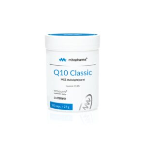 Koenzym Q10 Classic MSE dr Enzmann – naturalny ubichinon 30 mg, 100 kapsułek