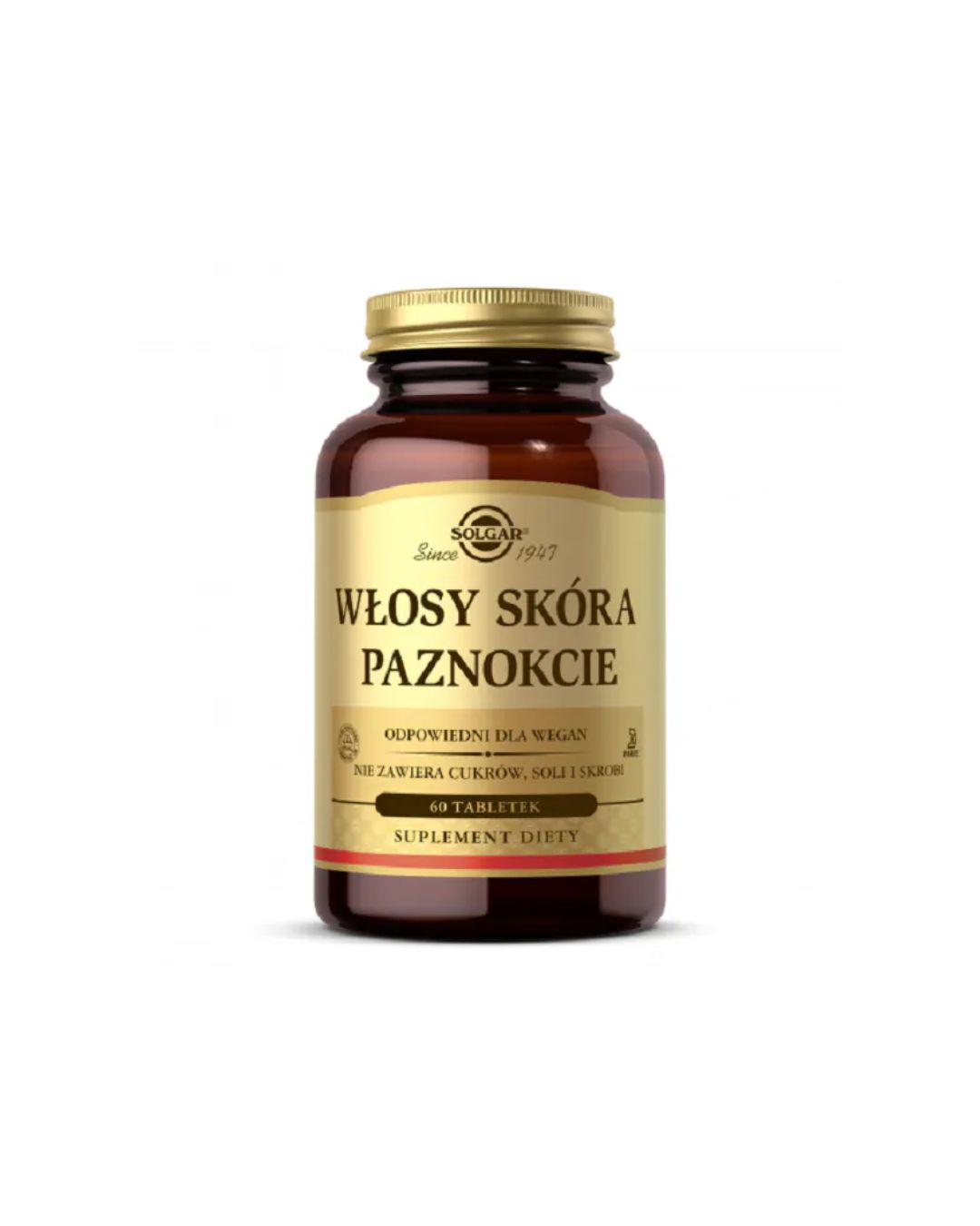 Solgar Formuła Włosy, Skóra, Paznokcie – suplement diety, 60 tabletek