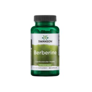 Swanson Berberyna 400 mg – suplement diety z ekstraktem z korzenia berberysu (Berberis aristata), 60 kapsułek