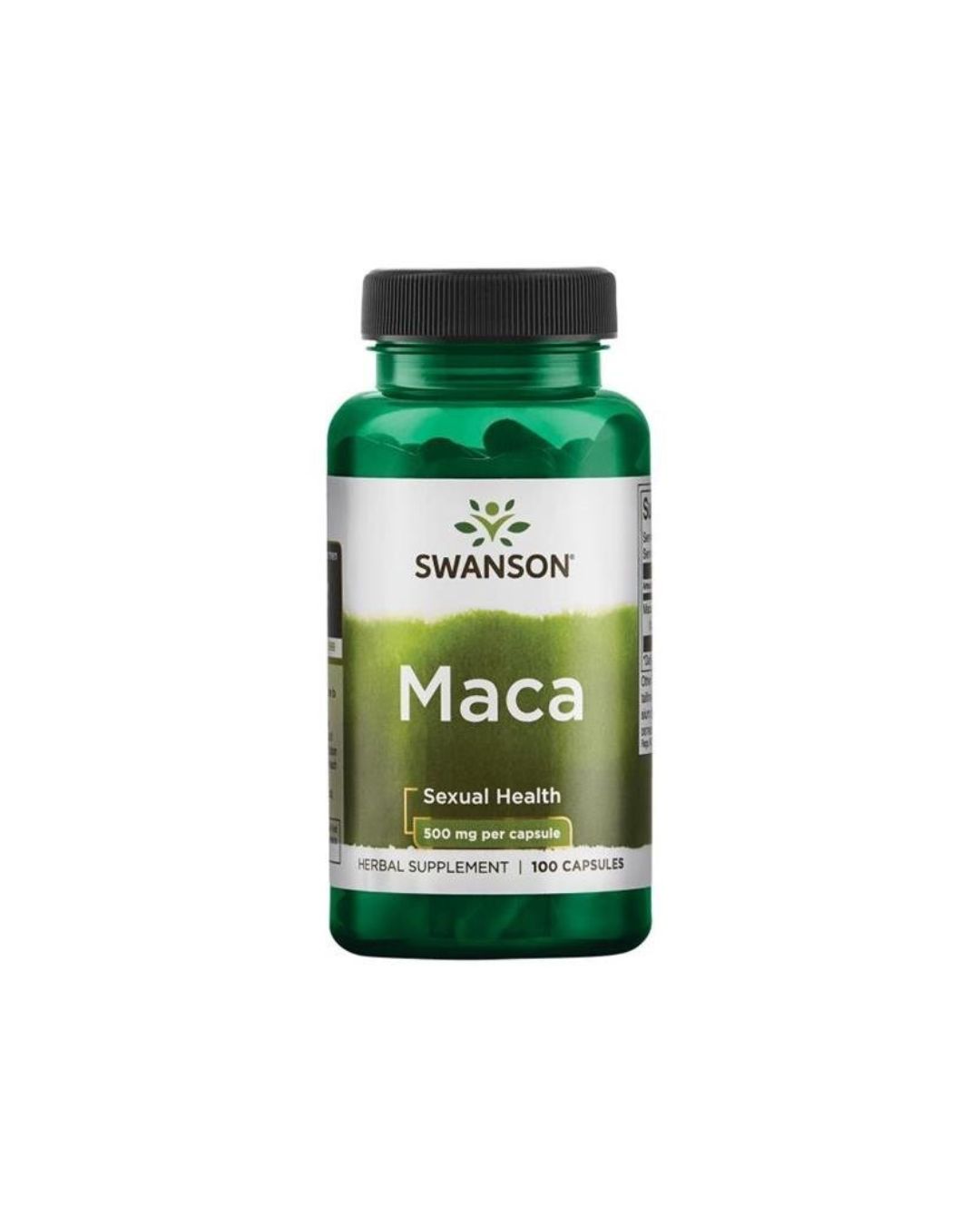 Swanson Maca Ekstrakt 500 mg – suplement diety z korzeniem maca (Lepidium meyenii), 60 kapsułek