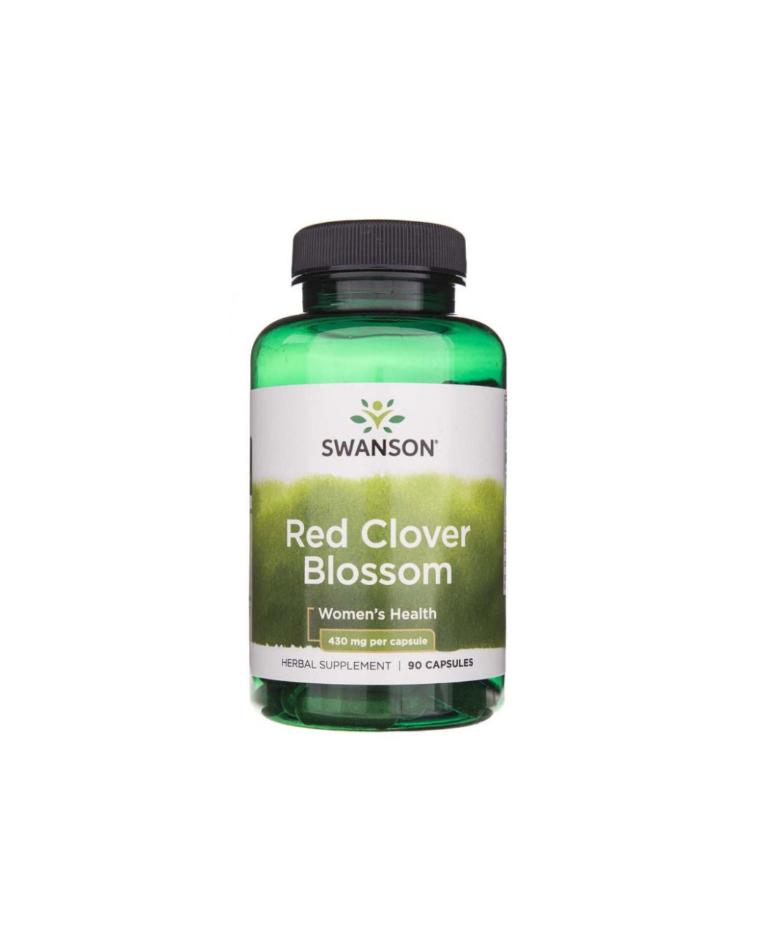 Swanson Red Clover Blossom 430 mg – suplement diety z ekstraktem z czerwonej koniczyny, 90 kapsułek