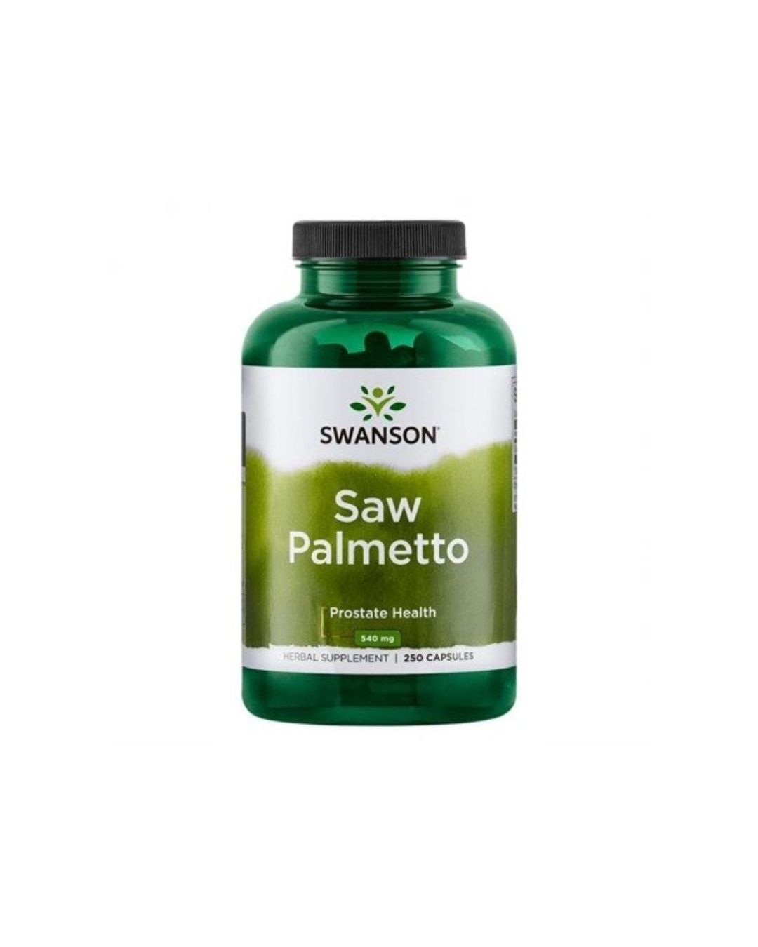 Swanson Saw Palmetto 540 mg – suplement diety z owocami palmy sabałowej, 250 kapsułek