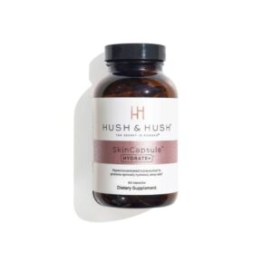 HUSH & HUSH SkinCapsule™ HYDRATE+ – suplement diety wspierający nawilżenie i wygładzenie skóry
