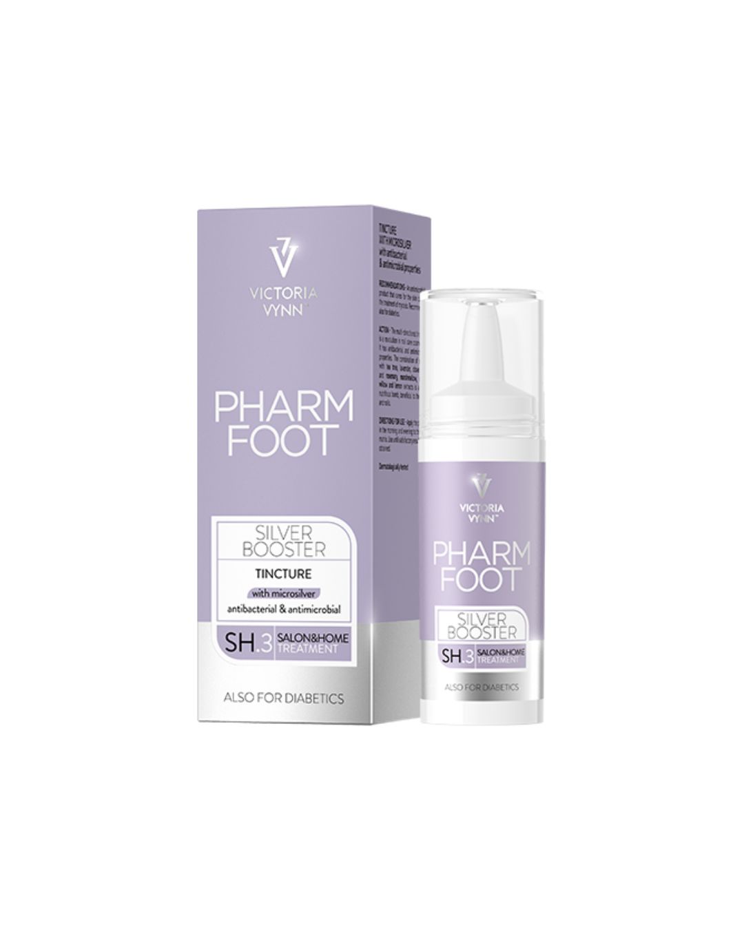 Pharm Foot Silver Booster 15 ml tynktura z mikrosrebrem o działaniu antybakteryjnym i antymikrobowym