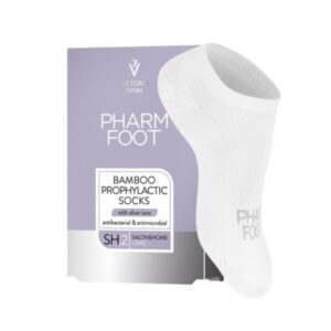 Pharm Foot bambusowe skarpetki profilaktyczne z jonami srebra, rozmiar 35–38
